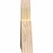 Ekena Millwork Portland Rough Sawn Timber Gable Bracket, Douglas Fir, 36"W x 10"H x 2"D x 6"F, 7/12 Pitch GBW036X10X0206POR00RDF - alternate 5